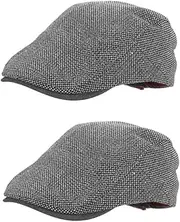 [BESPORTBLE] Pcs Unisex Running Beret Hat Sun Hat Fishing Cap for Men Women Wool Beret Cap