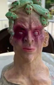 Scary medusa halloween monster mask