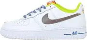 [Nike] Big Kid's Air Force 1 LV8 White/Multi-Color-Medium Blue (DQ7767 100) - 5