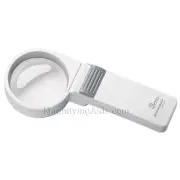 3X Eschenbach Illuminated Hand Magnifier - 60 mm Lens Pocket Lighted Magnifier