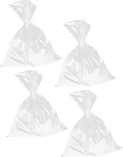 ELAYARD 4Pcs Extra Dustproof Plastic Storage Bags Heavy Duty Reusable Bags for Quilts Comforters and Clothing Jumbo for Moving and Organizing