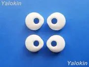 4w NEW WHITE EAR BUDS GEL FOR MOTOROLA ( H12 ) HEADSET