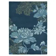 Wedgwood Fabled Floral Rug - Navy - 180 x 120cm