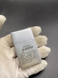 在飛比找Yahoo!奇摩拍賣優惠-Zippo 1988年首版1932大板磚大磚頭蝕刻填漆打火機