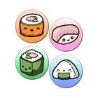 Grindstore Kawaii Sushi 4 Piece Coaster Set (GR711)