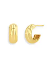 Zoe Chicco 14K Yellow Gold Huggie Hoop Earrings
