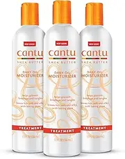 Cantu Daily Oil Moisturizer with Shea Butter, 13 fl oz (Pack of 3) (Packaging May Vary)