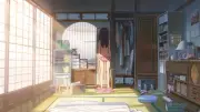 Anime makoto shinkai women panties long hair room Playmat Gaming Mat Desk