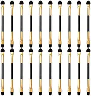 FRCOLOR 20pcs Double Ended Eyeshadow Brush Eye Makeup Brush Eye Shadow Brush Women's Makeup Brush Versatile Brush Make up Brush Brushes Makeup Eye Brush Make up Eyeshadow Brush or Golden