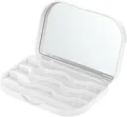ASAKKURA 1Pc Eyelash Case Elegant Eyelash Storage Box False Lash Organizing Container for Lashes Compact Design for Easy Travel for Women