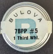 NOS Genuine BULOVA Cal. 7BPP - THIRD WHEEL - WATCH PART# 5