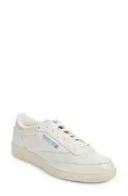 Reebok Club C 85 Vintage Sneaker in Chalk/Alabaster/Essential Bl at Nordstrom, Size 14