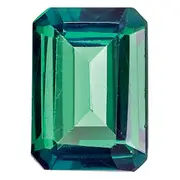 Gemstone Created Alexandrite 7X5mm Emerald Cut