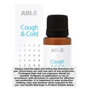 ABLE Vaporiser Essential Oil Cough & Cold Blend 10ml