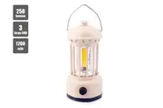 LED Outdoor Light Camping Lantern Vintage Style COB Lantern Hiking Camping LED Lamp USB Rechargeable Cream