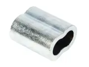 Campbell T7670954 Zinc Plated Compression Sleeve 1/4 in. (Pack of 25)