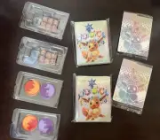 Pokemon TCG - Prismatic Evolutions - Eevee Card Sleeves, Dividers, Dice and Coin