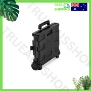 Collapsible Trolley Box with Telescopic Handle – 10kg Capacity | Foldable