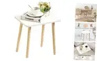 Side Table, Small End Table Accent Table Living Room Bedroom Balcony Office,