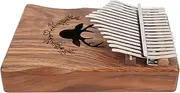 Kalimba 17 Keys Thumb Piano, Portable 17Keys Finger Piano Kit, Finger Piano with Instruction, Carrying Bag, Tune Hammer, Music Instrument Gifts for Kids and Adults Beginners