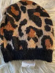 Tasha Leopard Beanie FAUX FUR 100% viscose for Women OSFA