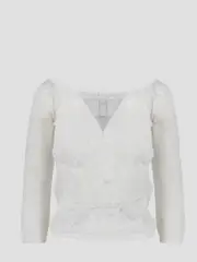 [Alberta Ferretti] Alberta Ferretti-Top Bianco-Donna 44