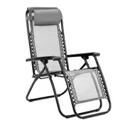 Zero Gravity Recliner Chairs Outdoor Sun Lounge Camping & Beach Chair