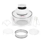 Halogen Convection Oven With Extension Ring And Digital Timer