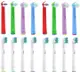 【日本代購】VINFANY 電動牙刷 OralB 對應 替換刷頭 基本刷子 EB20 8支成人用+8支兒童用