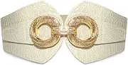 [gingokuo] Wide Elastic Waist Belts for Women Fashion Cinch Belts for Dresses Jeans Jumpsuit