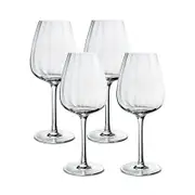Villeroy & Boch Rose Garden Red Wine Glass, Set of 4