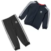 Adidas Originals Children Denim Firebird Suit Jogger Hoodie Jacket + Trousers 86