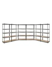 [Giantz] Rack Storage Shelves in Matte Charcoal