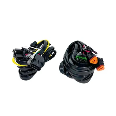 KC HiLiTES SlimLite 8in. LED Wiring Harness w/Switch 6321