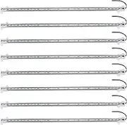 Mellisso 8pcs 50CM 12V 36 LED 5630 SMD Hard Strip Bar Light Aluminum Rigid White