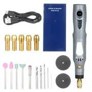 Electric Grinder Set 6000-15000rpm 3 in 1 Polisher Driller Grinder Pen I8V0