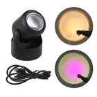 USB Sunset Lamp Projection Lamp Home Shop Wedding Party Bedroom Lighting