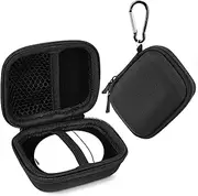 [Linkidea] Earbuds Case Compatible with Google Pixel Buds Pro 2, Pixel Buds A-Series, Pixel Buds Pro Bluetooth Ear Buds, Replacement Hard Shell Travel Carrying Bag with Cable Storage (Black)