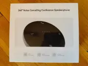 Hitrolink Bluetooth Speakerphone, Conference Speakerphone with 4 Mics 360° Voice