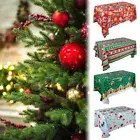 Curtain Christmas Wallpaper Christmas Decoration Tablecloth Tablecloth