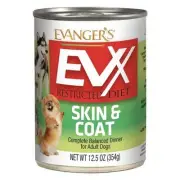 EVx Restricted Diet Skin And Coat Wet Dog Food 12 Count