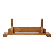 Wood Japanese Samurai Sword Holder Stand Katana Wakizashi Display Rack M 1 Tier