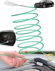 Upgraded Auto Sunroof Drain Cleaning Tool, 120 Inch Flexible Drain Brush Long Pipe Cleaners for Car, Tube Cleaning Brush Slim Drain Dredging Tool Perfect for Car Sunroof, Windshield Wiper Drain Hole