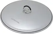 Captain Stag UH-4128 Outdoor Frying Pan, Lid, Mini Folding Pan, 6.3 inches (16 cm), Aluminum