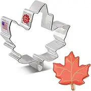 Ann Clark Cookie Cutters Maple Leaf Cookie Cutter - 3 Inches - Tin Plated Steel