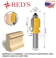 REDS Y80804-8 - 1-3/8" Decorative Molding Router Bit 1/2" Shank
