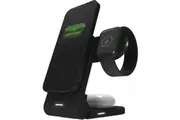 STM Goods ChargeTree Induction Charger - Black - For AirPod, iPhone - Input connectors: USB - Portable, Compact, Foldable