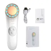 7 in 1 Face Lifting Machine EMS Micro Current Galvanic Facial Massager Face Tightening Device Red and Blue Light Skin Care Tools