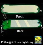 PRO-TROLL ProChip 8" #552 Green Lightning Flasher - New
