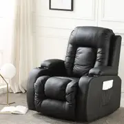 Levede Electric Massage Chairs Recliner Full Body Leather Lounge Sofa Heated